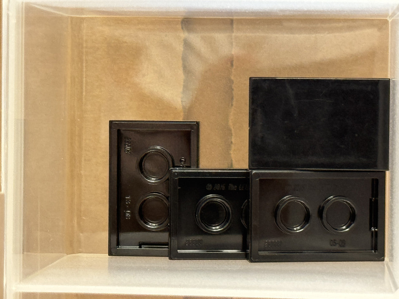 LEGO Parts - Black Tile 2 x 3 - No 26603 - QTY 5