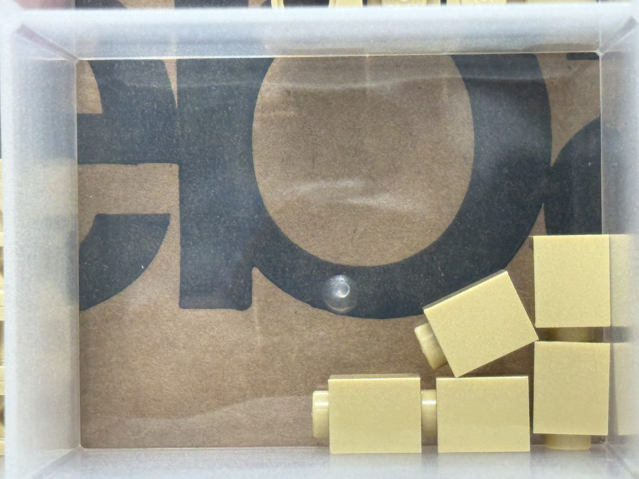 LEGO Parts - Tan Brick 1 x 1 - No 3005 - QTY 5