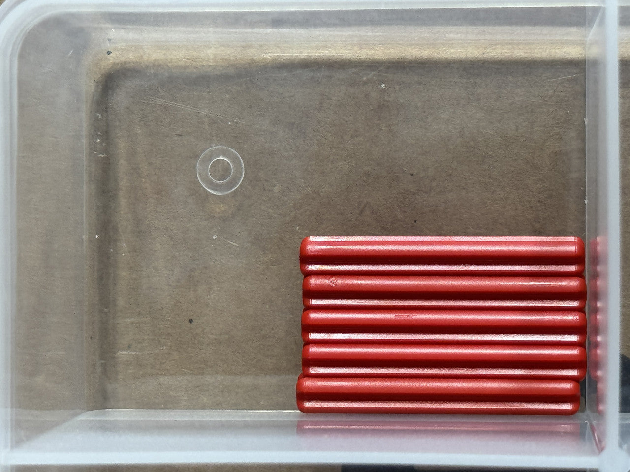 LEGO Parts - Red Technic, Axle 4L - No 3705 - QTY 5