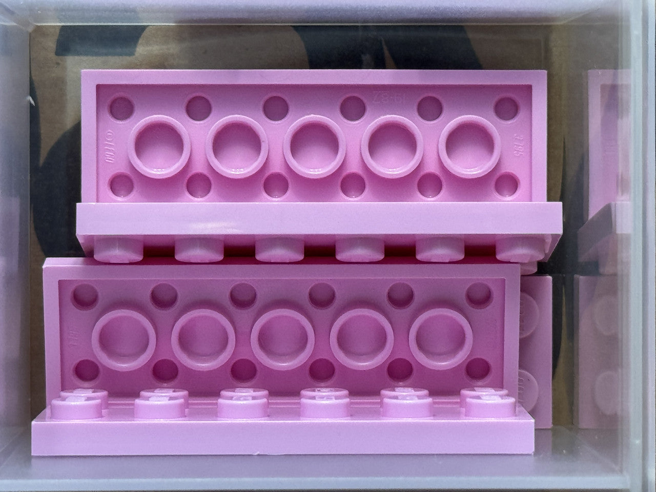 LEGO Parts - Bright Pink Plate 2 x 6 - No 3795 - QTY 5