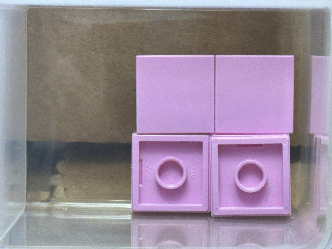 LEGO Parts - Bright Pink Tile 2 x 2 - No 3068 - QTY 5