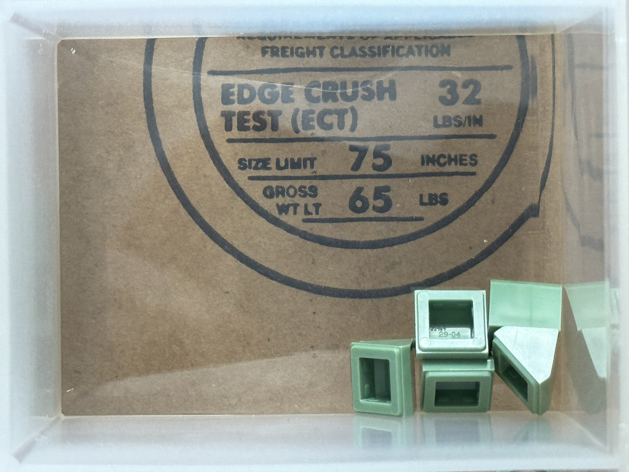 LEGO Parts - Sand Green Slope 45 1 x 1 x 2/3 Double - No 35464 - QTY 5