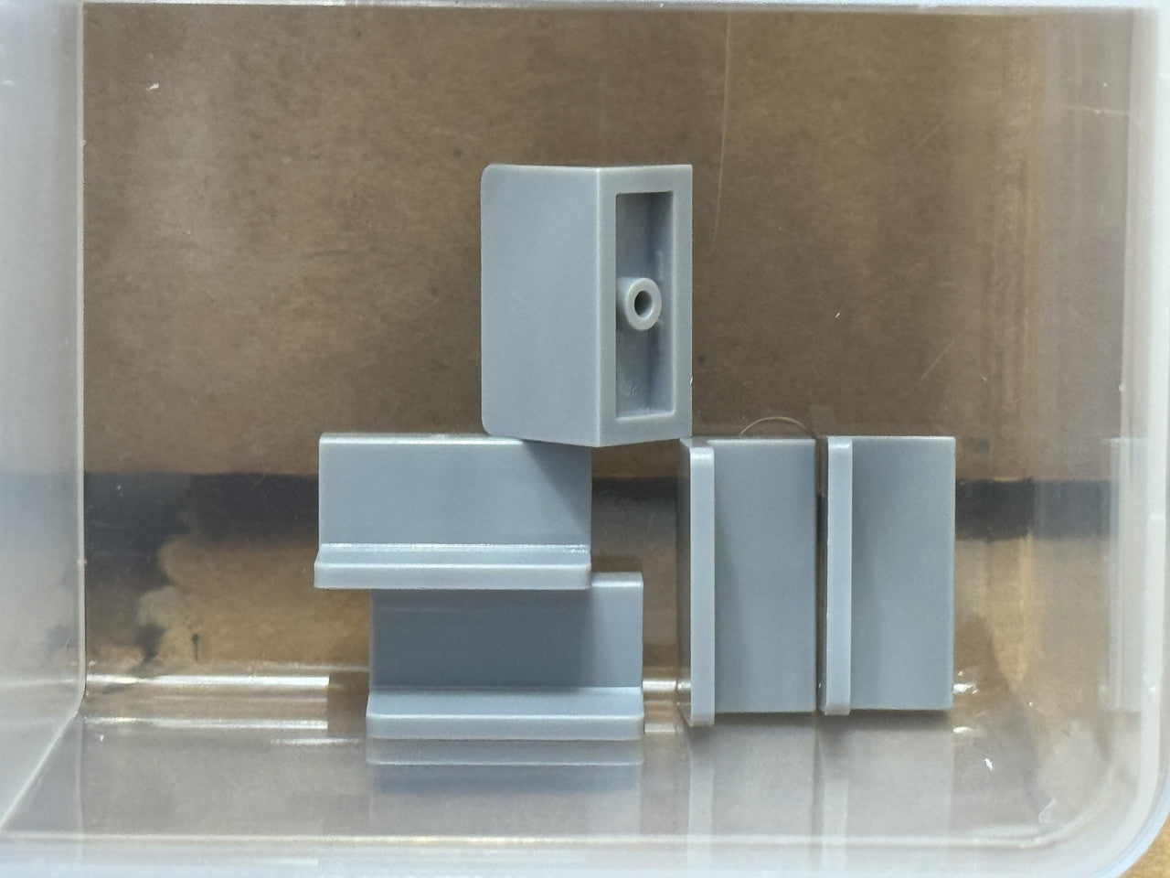 LEGO Parts - Light Bluish Gray Panel 1 x 2 x 1 - No 4865b - QTY 5