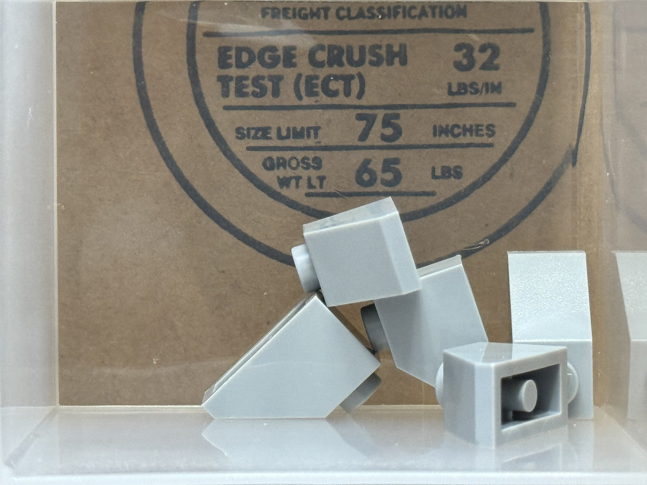 LEGO Parts - Light Bluish Gray Slope 45 2 x 1 - No 3040 - QTY 5
