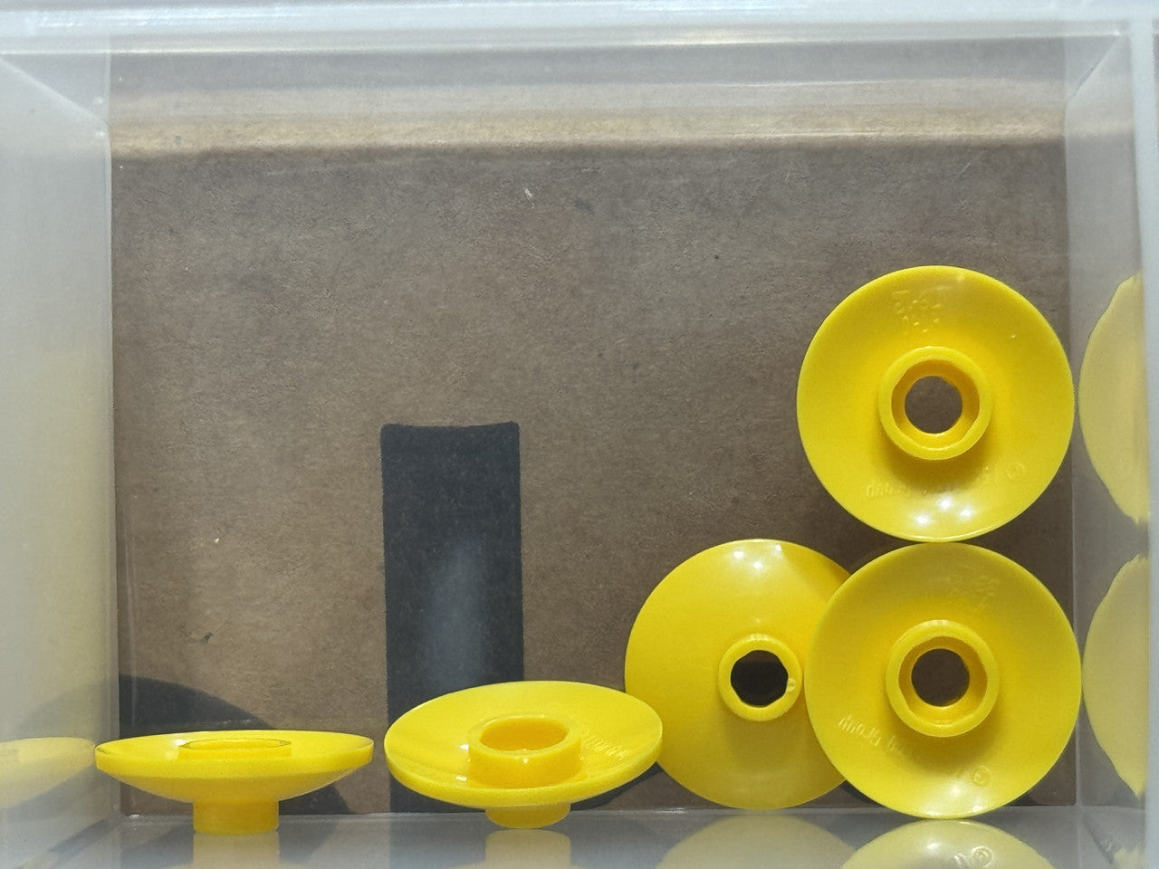 LEGO Parts - Yellow Dish 2 x 2 Inverted (Radar) - No 4740 - QTY 5