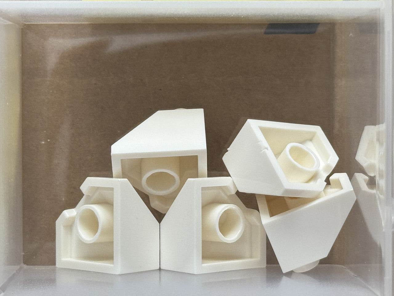 LEGO Parts - White Wedge 2 x 2 (Slope 45 Corner) - No 13548 - QTY 5