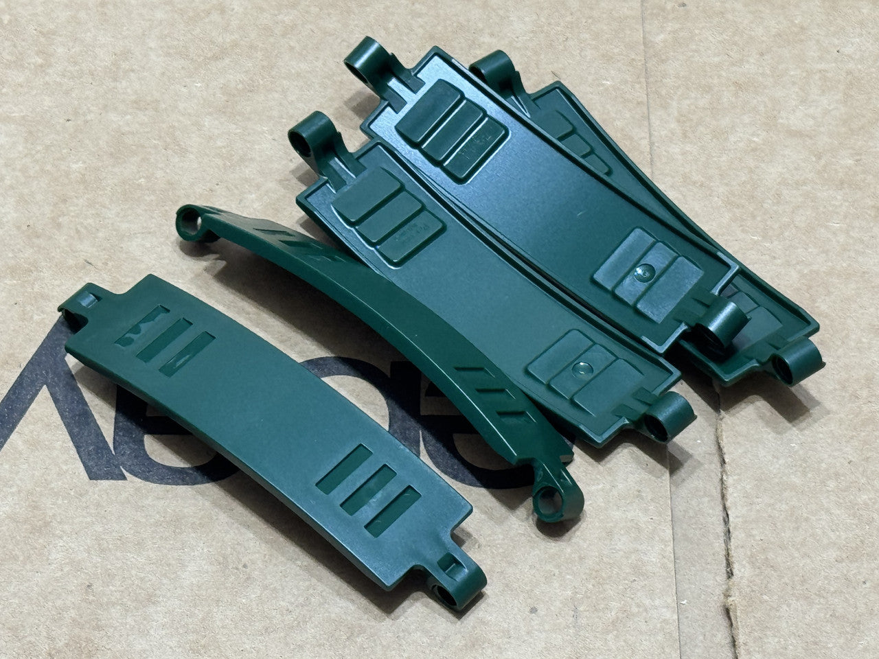 LEGO Parts - Dark Green Technic, Panel Curved 3 x 13 - No 18944 - QTY 5