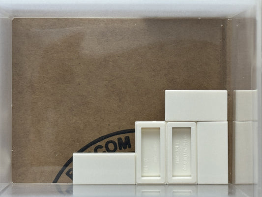 LEGO Parts - White Tile 1 x 2 - No 3069 - QTY 5