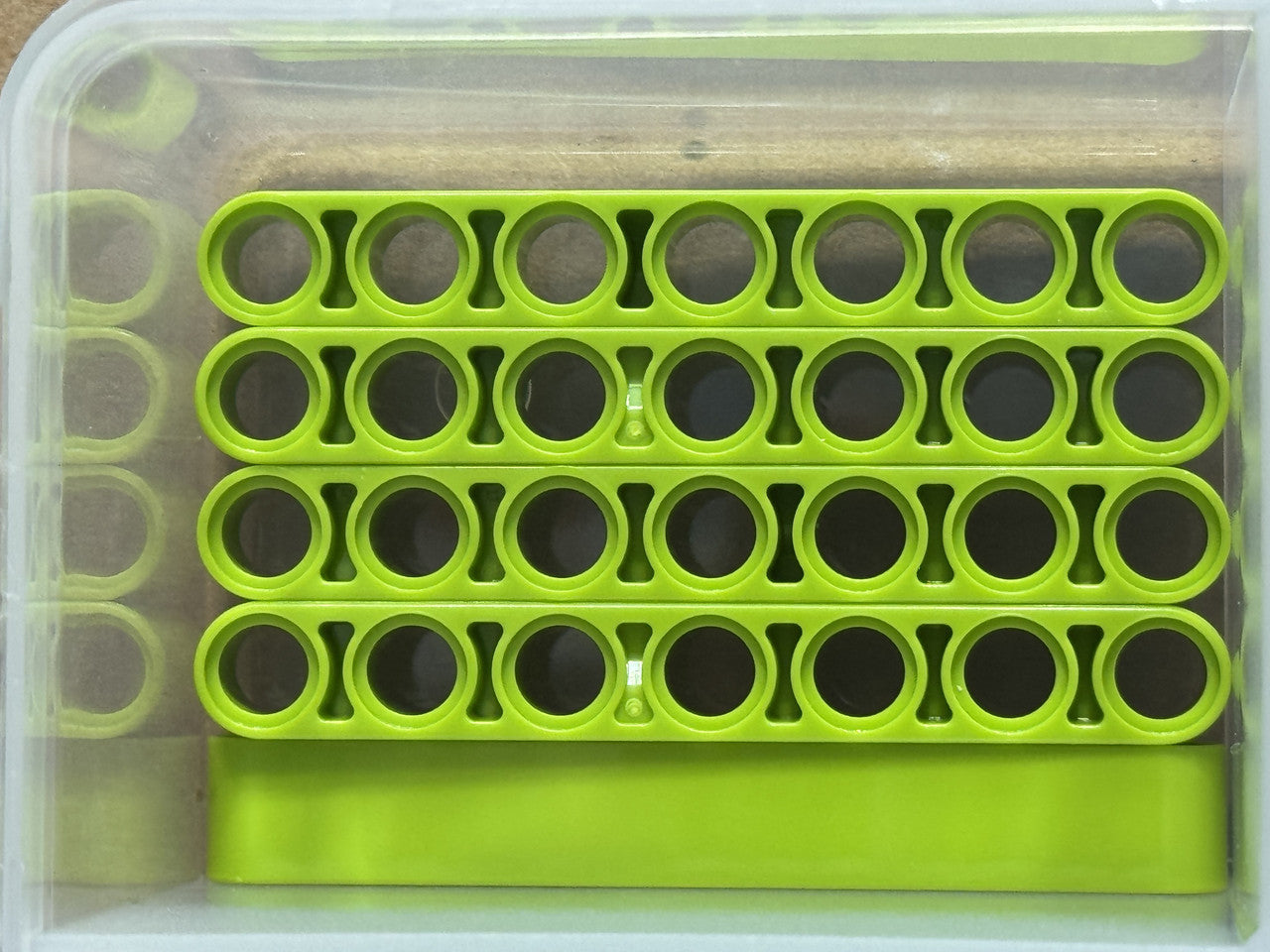 LEGO Parts - Lime Technic, Liftarm Thick 1 x 7 - No 32524 - QTY 5