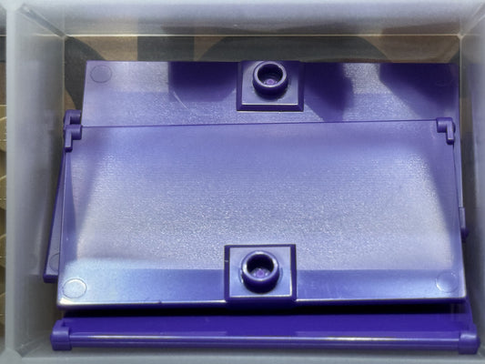 LEGO Parts - Dark Purple Door 1 x 4 x 6 with Stud Handle - No 60616 - QTY 5