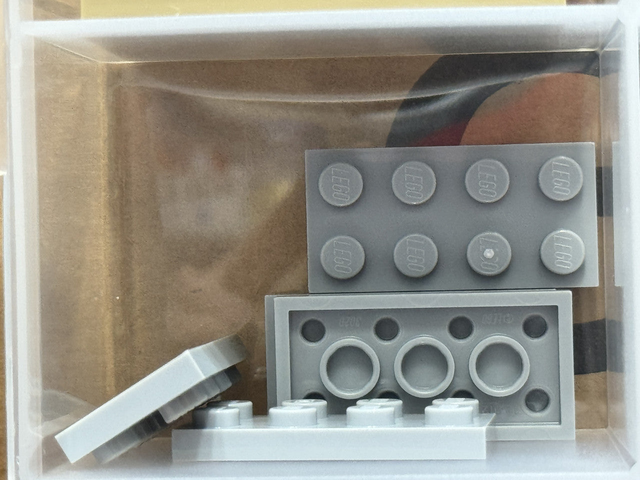 LEGO Parts - Light Bluish Gray Plate 2 x 4 - No 3020 - QTY 5