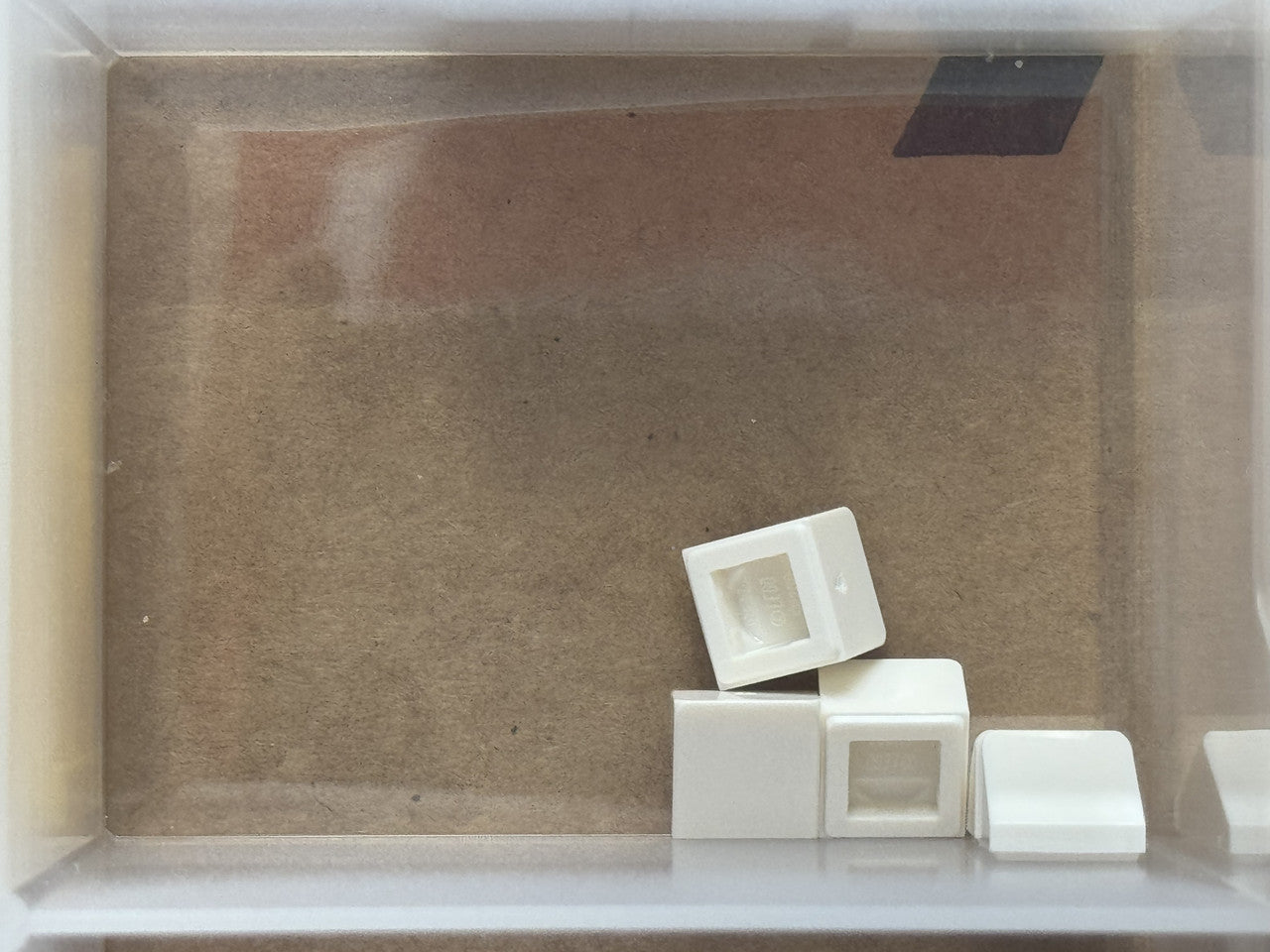 LEGO Parts - White Slope 30 1 x 1 x 2/3 - No 54200 - QTY 5