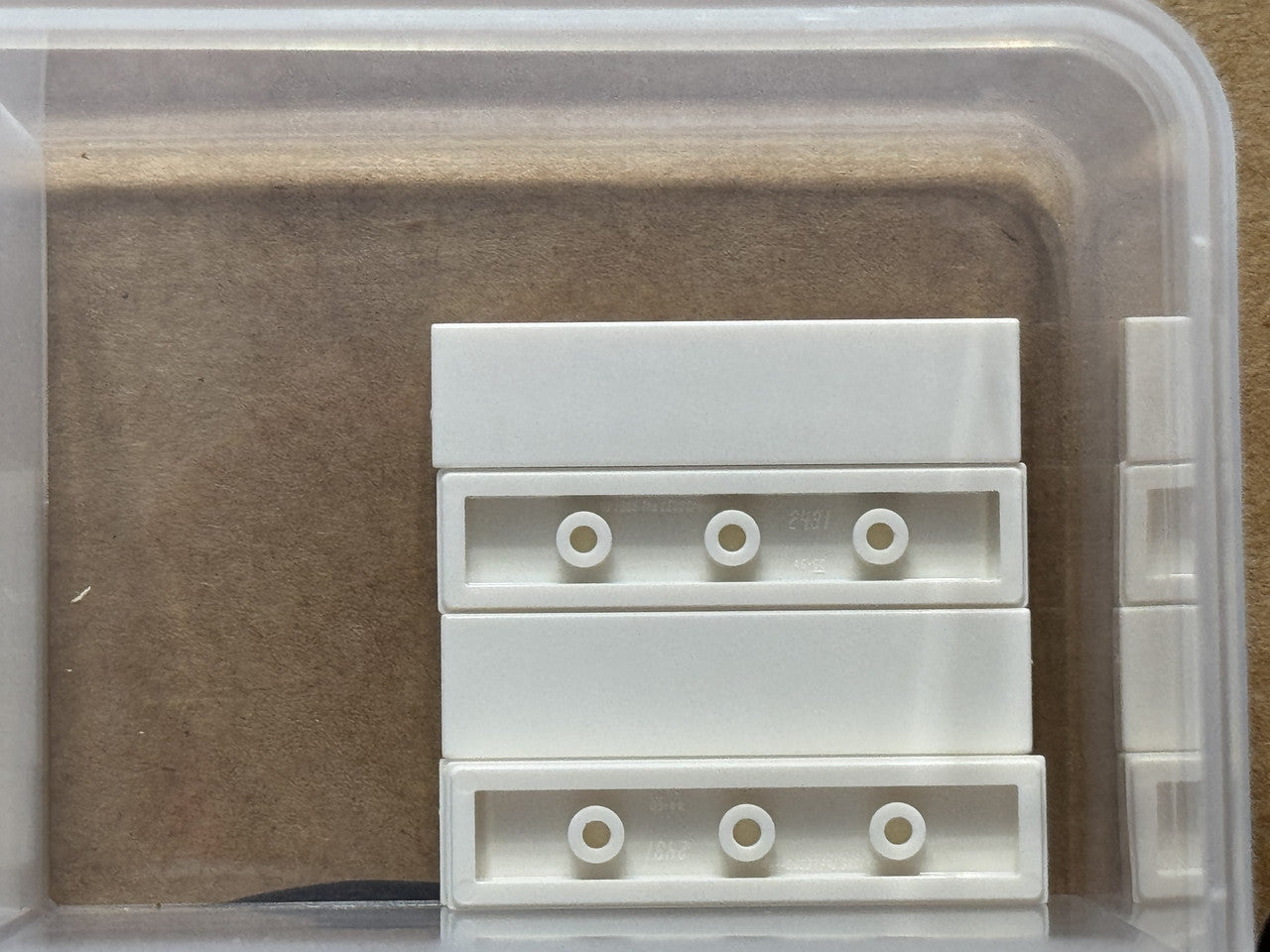 LEGO Parts - White Tile 1 x 4 - No 2431 - QTY 5