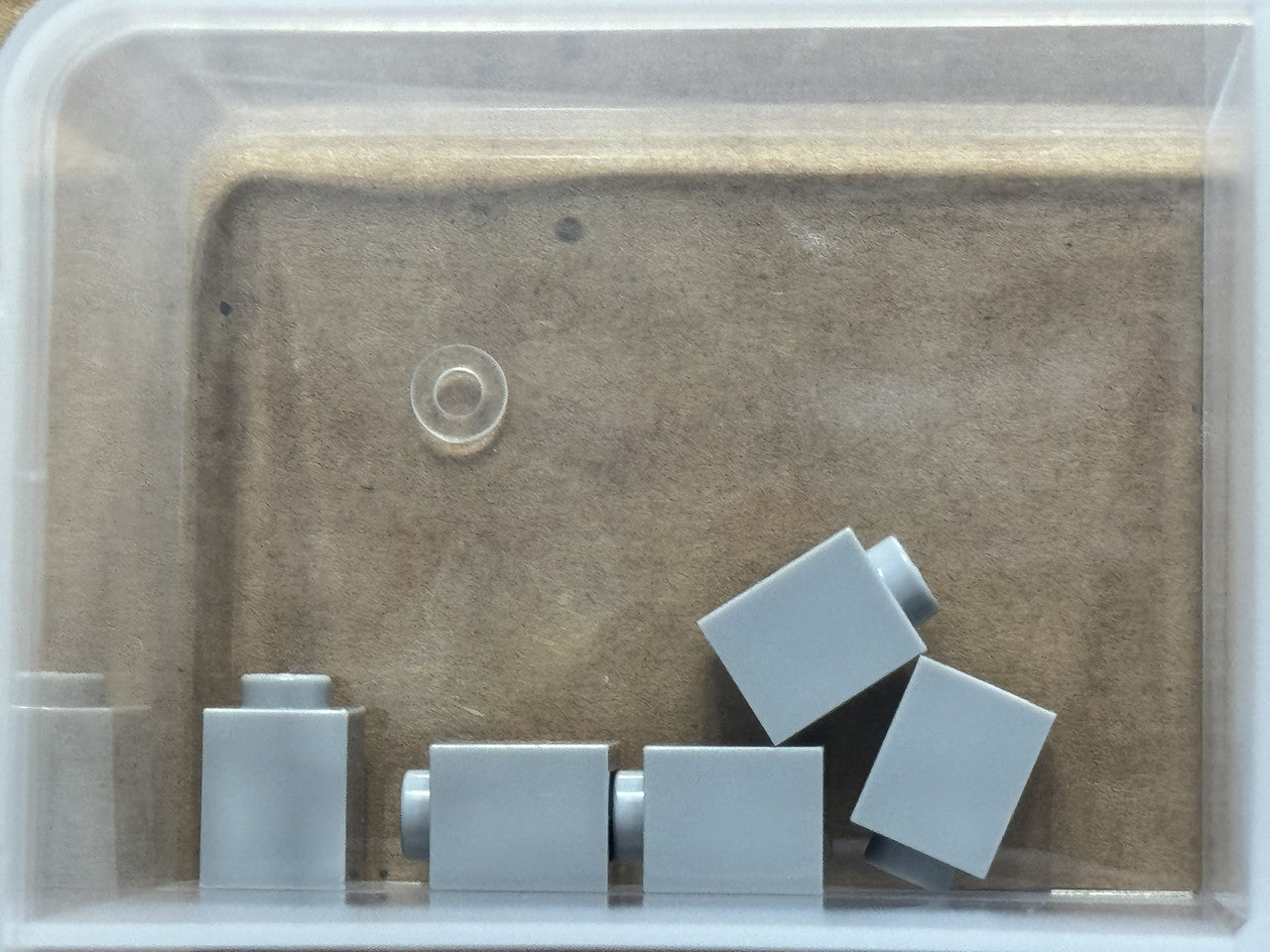 LEGO Parts - Light Bluish Gray Brick 1 x 1 - No 3005 - QTY 5