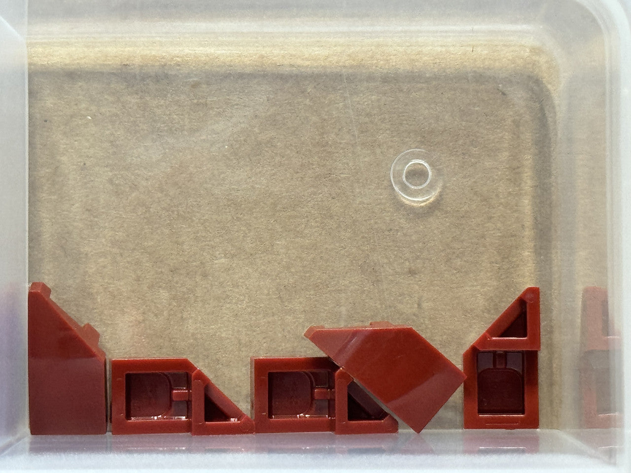 LEGO Parts - Dark Red Wedge 2 x 1 x 2/3 Right - No 29119 - QTY 5