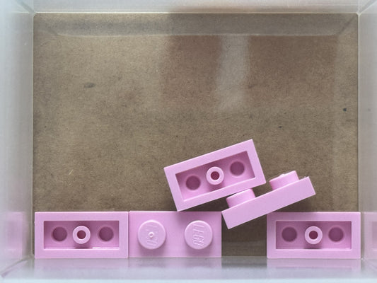 LEGO Parts - Bright Pink Plate 1 x 2 - No 3023 - QTY 5