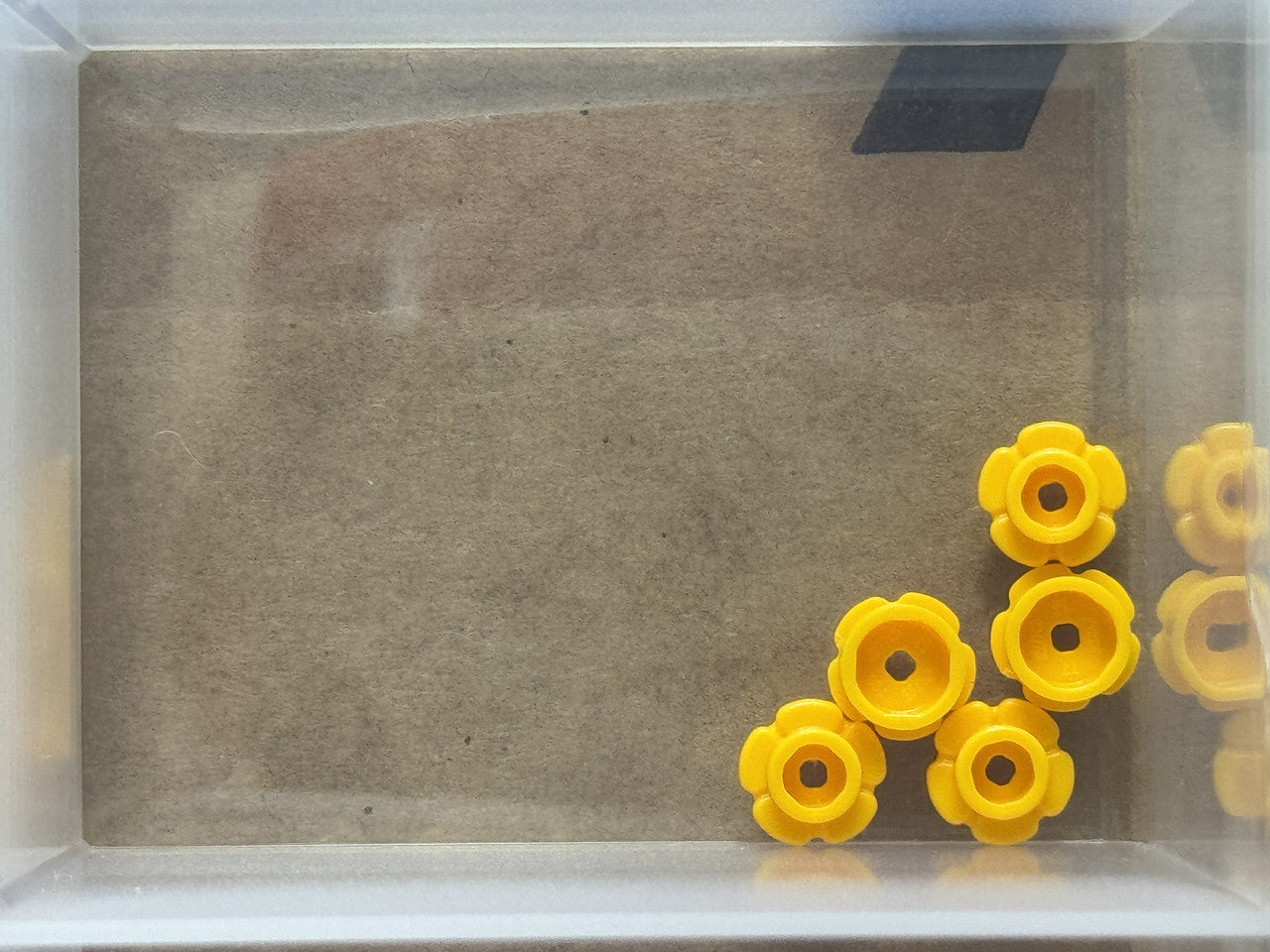LEGO Parts - Bright Light Orange Plate, Round 1 x 1 Flower - No 24866 - QTY 5