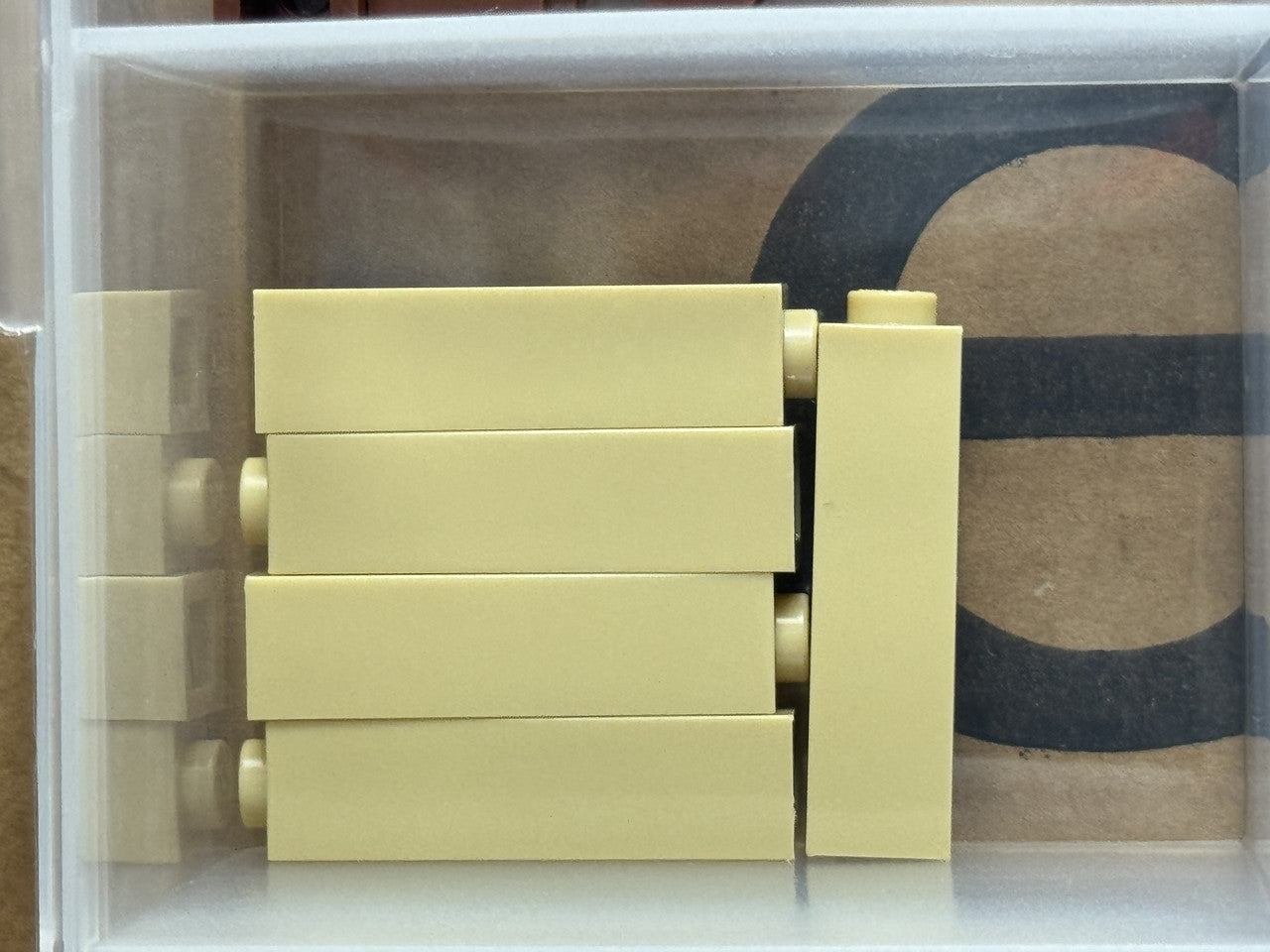 LEGO Parts - Tan Brick 1 x 1 x 3 - No 14716 - QTY 5