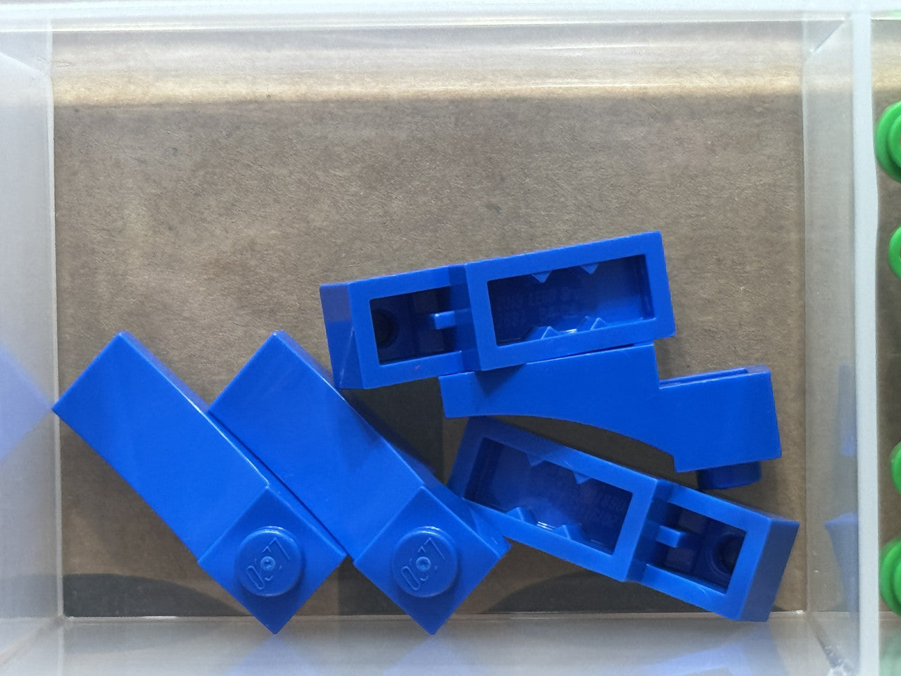 LEGO Parts - Blue Arch 1 x 3 Inverted - No 70681 - QTY 5