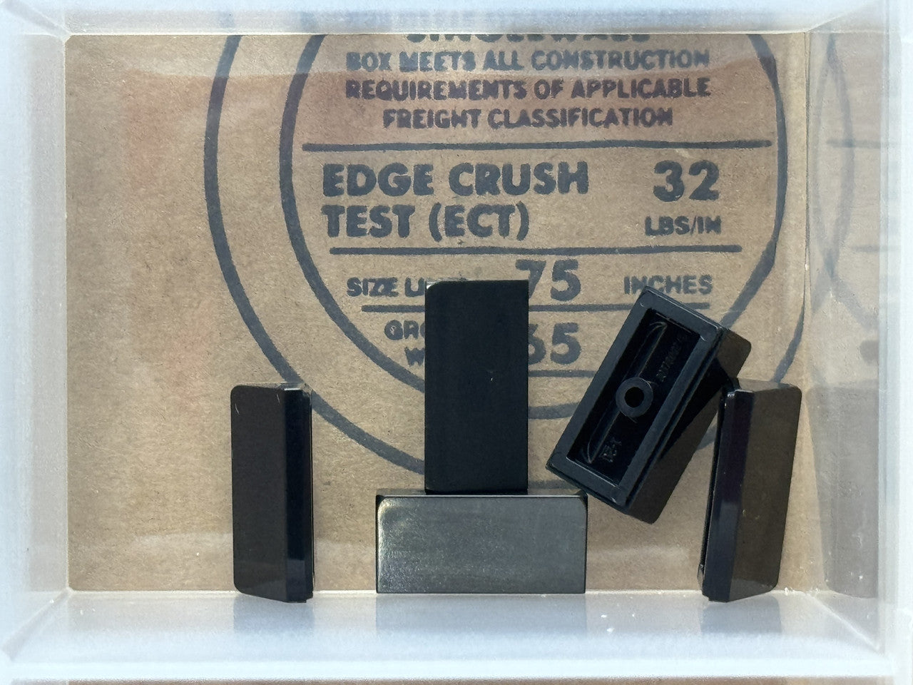 LEGO Parts - Black Slope 30 1 x 2 x 2/3 - No 85984 - QTY 5