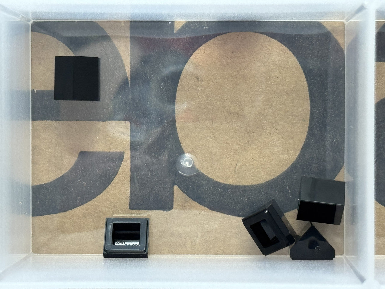 LEGO Parts - Black Slope 45 1 x 1 x 2/3 Double - No 35464 - QTY 5