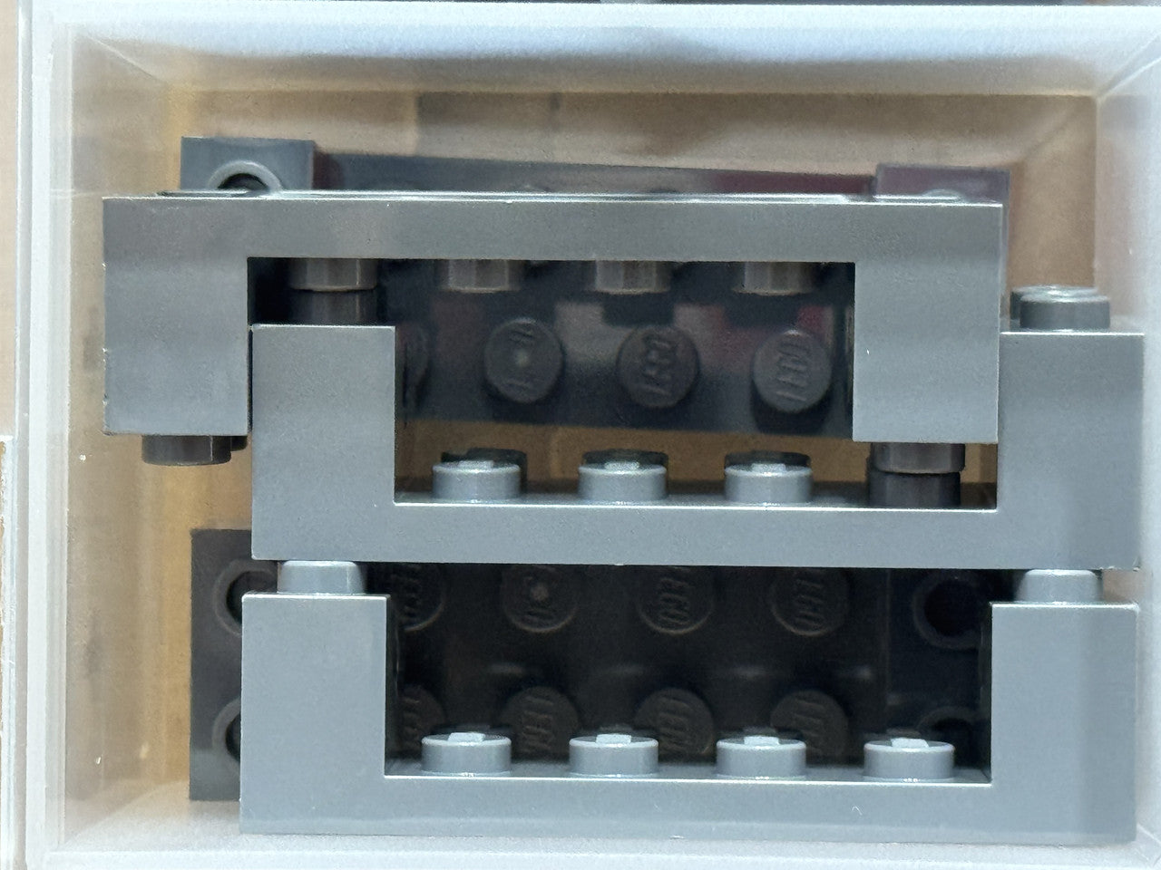 LEGO Parts - Dark Bluish Gray Technic, Brick 2 x 6 x 1 1/3 - No 3668 - QTY 5
