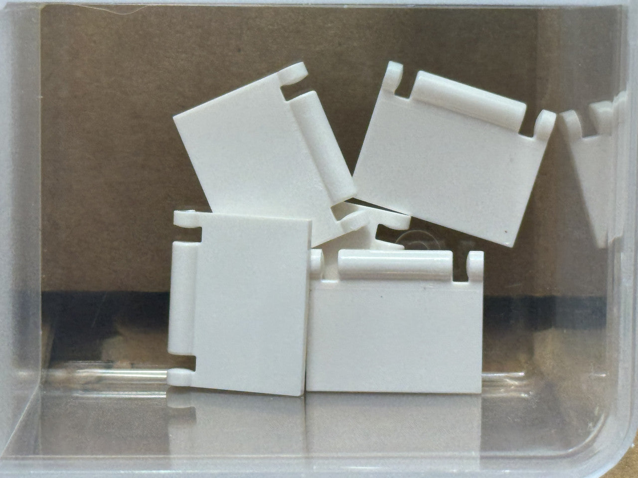 LEGO Parts - White Minifigure, Utensil Book Cover - No 24093 - QTY 5