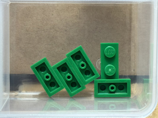 LEGO Parts - Green Plate 1 x 2 - No 3023 - QTY 5