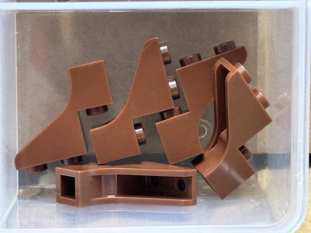 LEGO Parts - Reddish Brown Arch 1 x 3 x 2 with Curved End - No 88292 - QTY 5