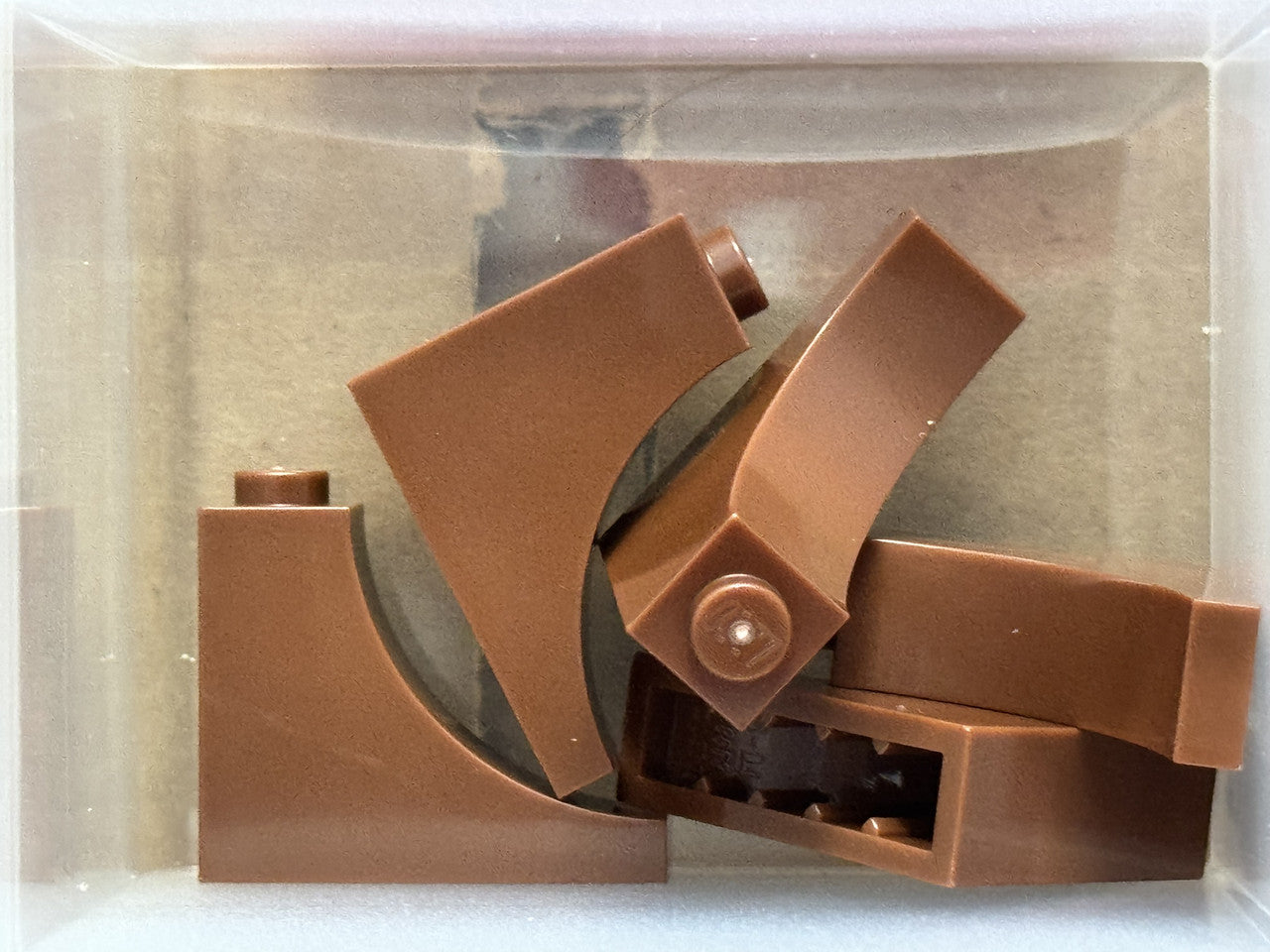 LEGO Parts - Reddish Brown Arch 1 x 3 x 2 Inverted - No 18653 - QTY 5