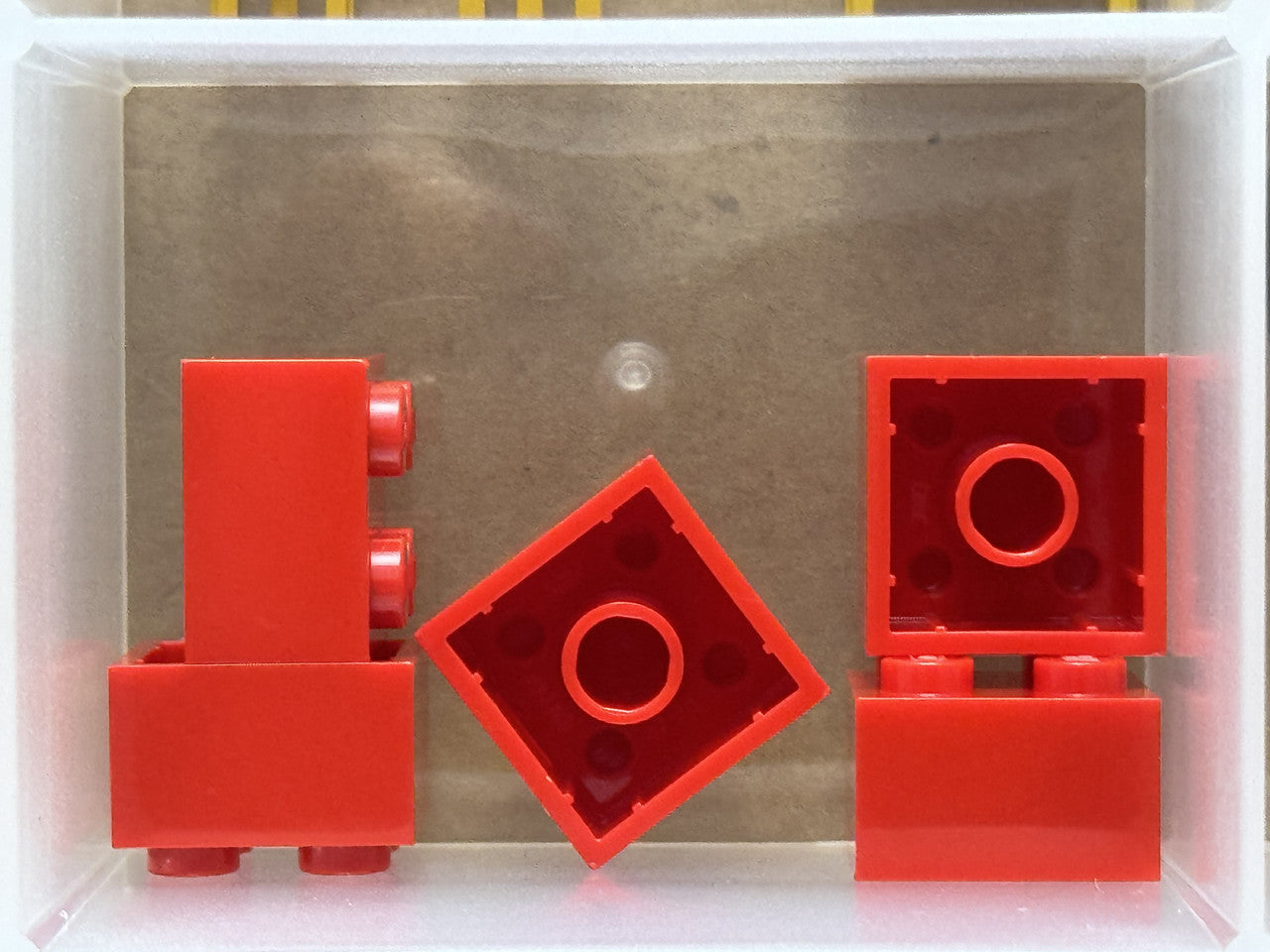 LEGO Parts - Red Brick 2 x 2 - No 3003 - QTY 5