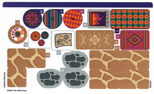 LEGO Stickers - Sheet for Set 43231 - No 43231stk01 - QTY 1