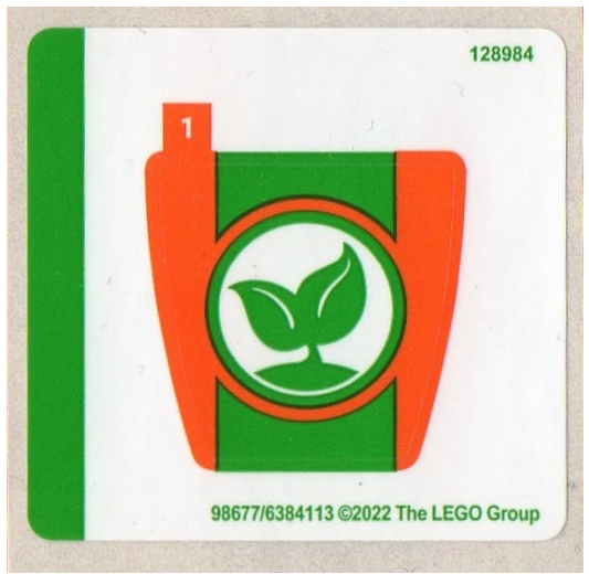 LEGO Stickers - Sheet for Set 60326 - No 60326stk01 - QTY 1