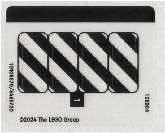 LEGO Stickers - Sheet for Set 60428 - No 60428stk01 - QTY 1
