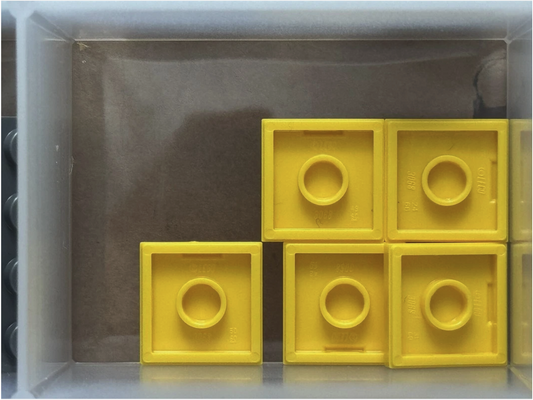LEGO Parts - Yellow Tile 2 x 2 - No 3068 - QTY 5