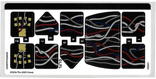 LEGO Stickers - Sheet for Set 75398 - No 75398stk01 - QTY 1