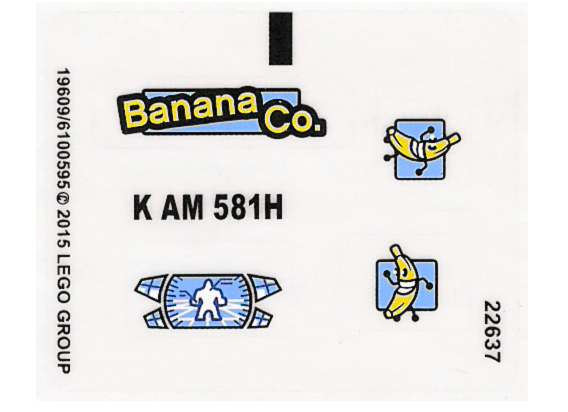 LEGO Stickers - Sheet for Set 76026 - International - No 76026stk01a - QTY 1