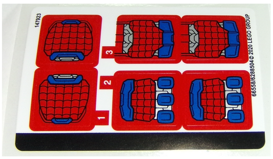 LEGO Stickers - Sheet for Set 76146 - No 76146stk01 - QTY 1