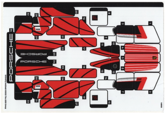 LEGO Stickers - Sheet for Set 76916 - No 76916stk01 - QTY 1