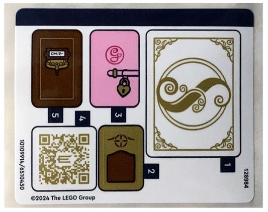 LEGO Stickers - Sheet for Set 75681 - No 75681stk01 - QTY 1