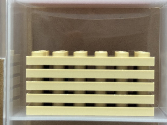 LEGO Parts - Tan Plate 4 x 6 - No 3032 - QTY 5