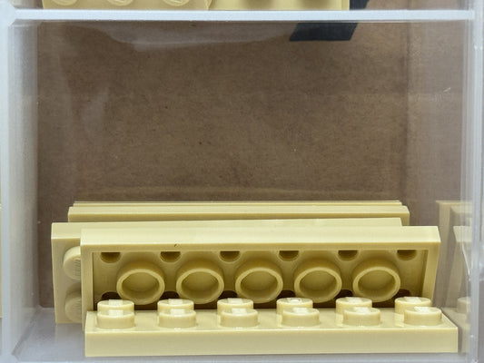 LEGO Parts - Tan Plate 2 x 6 - No 3795 - QTY 5