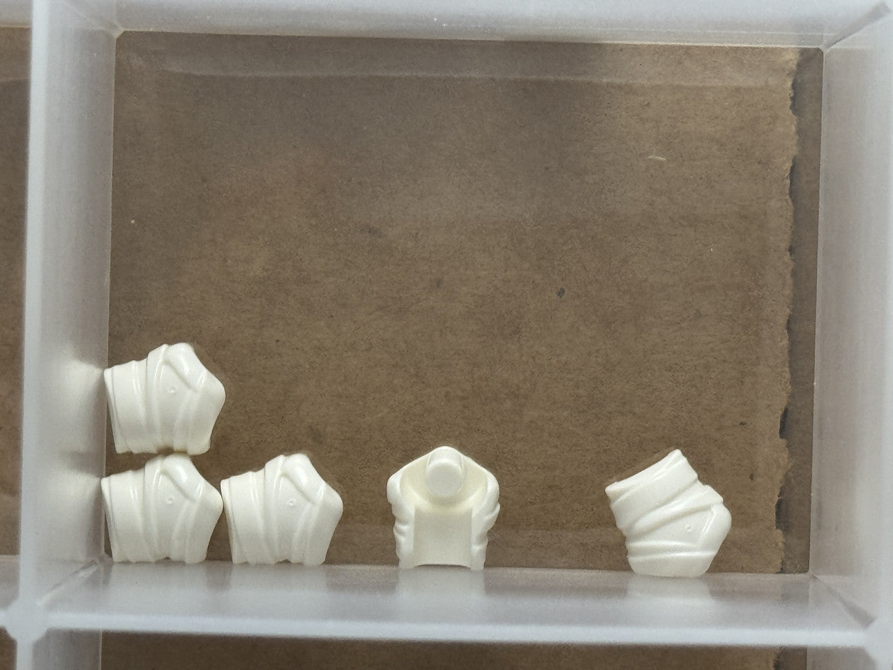 LEGO Parts - White Minifigure, Utensil Bandage / Cast - No 30924 - QTY 5