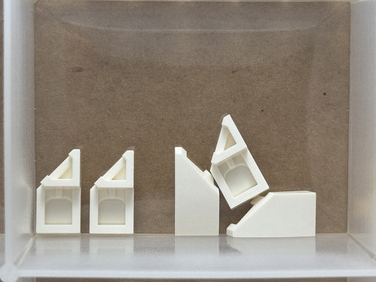 LEGO Parts - White Wedge 2 x 1 x 2/3 Right - No 29119 - QTY 5