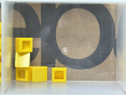 LEGO Parts - Yellow Slope 30 1 x 1 x 2/3 - No 54200 - QTY 5